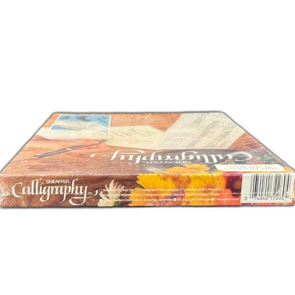 Sheaffer Eaton Calligraphy Box Set, Brand New, Shrink Wrap Intact, Circa 1982 - Picture 9 of 9